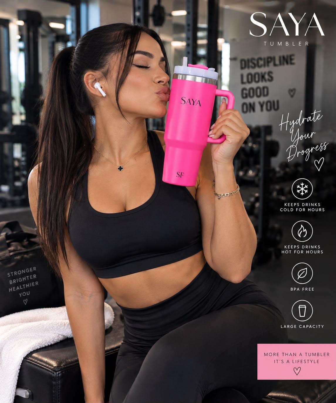 SAYA FIT - Hydra Tumbler 40 Oz
